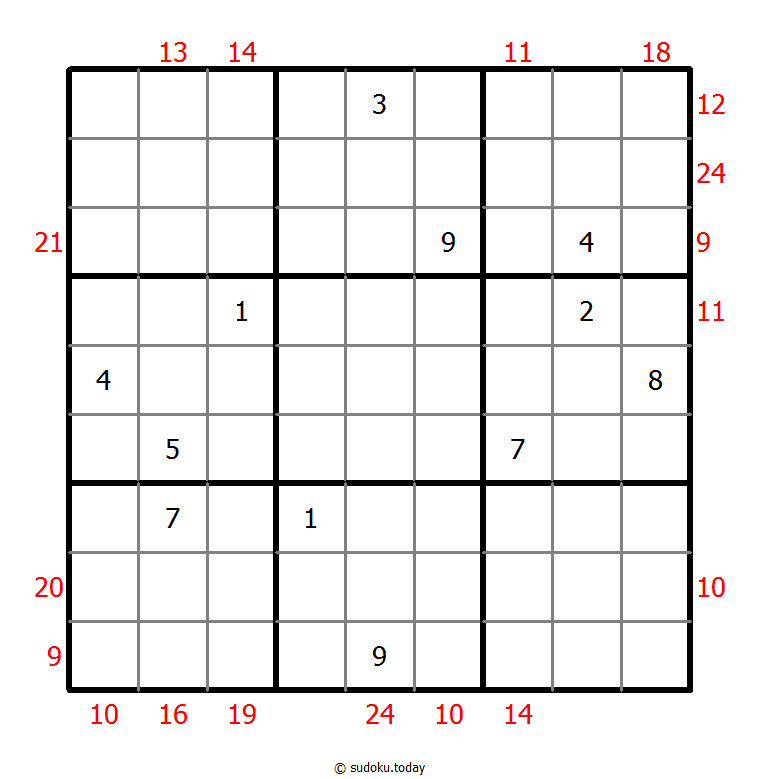 边框和数独 #21868