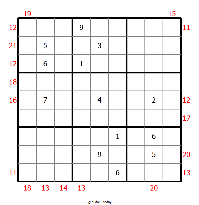 边框和数独 #21869