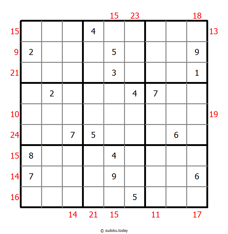 边框和数独 #21872