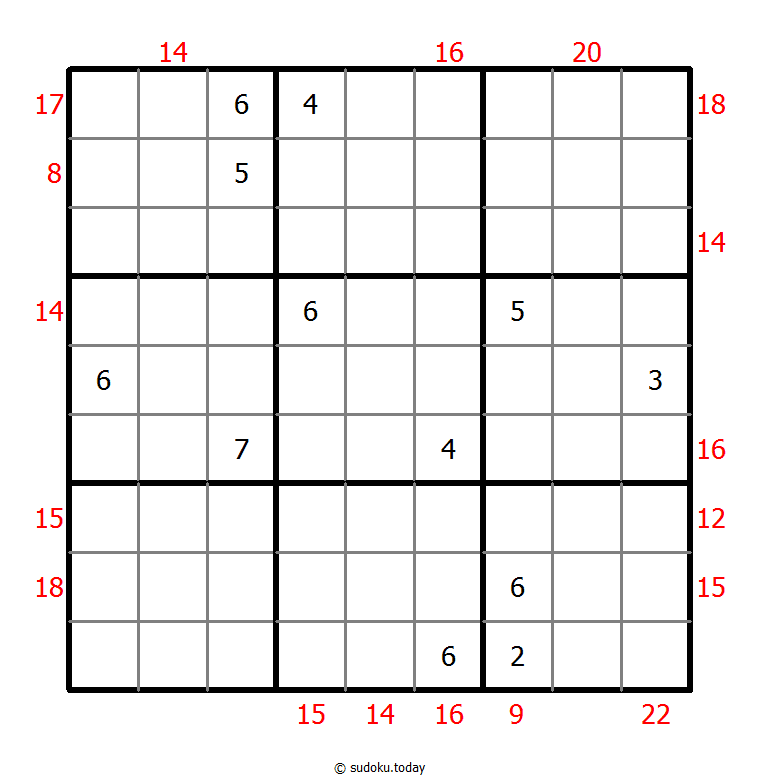 边框和数独 #21874