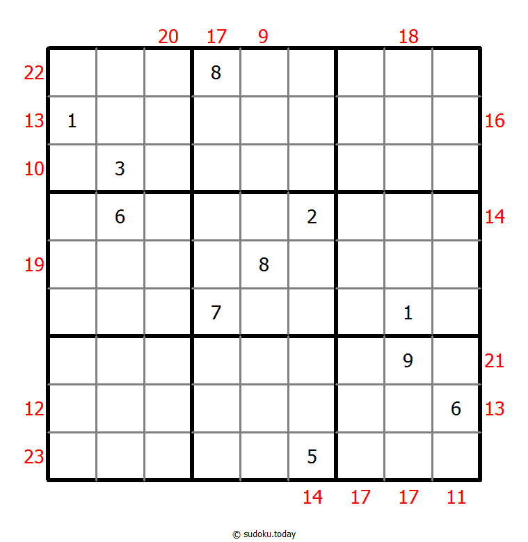 边框和数独 #21876
