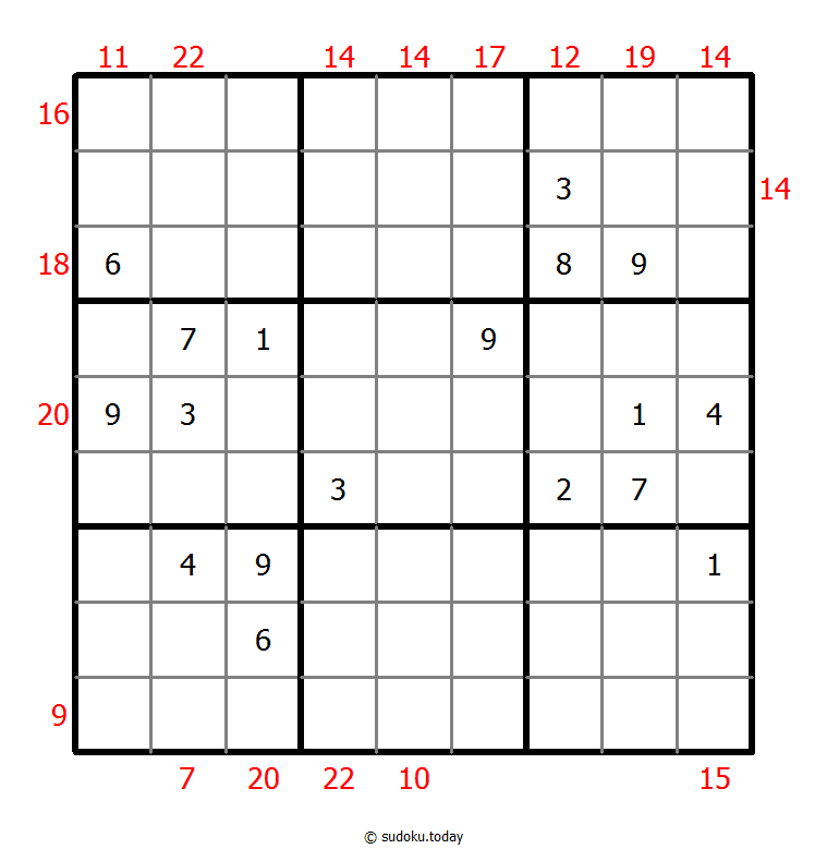 边框和数独 #21881