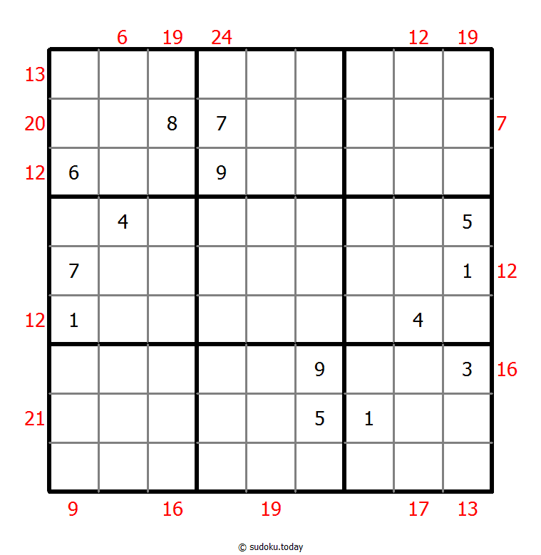 边框和数独 #21882