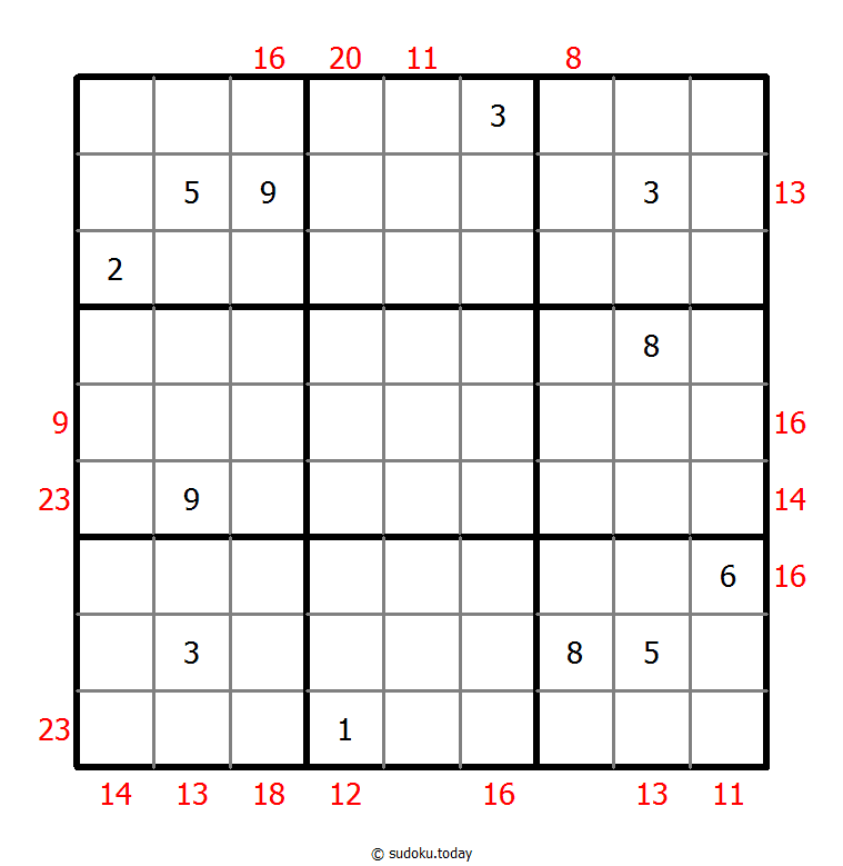 边框和数独 #21887
