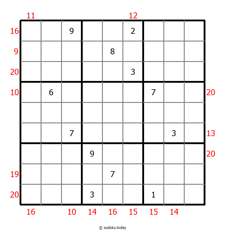 边框和数独 #21891