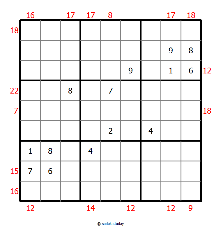 边框和数独 #21907
