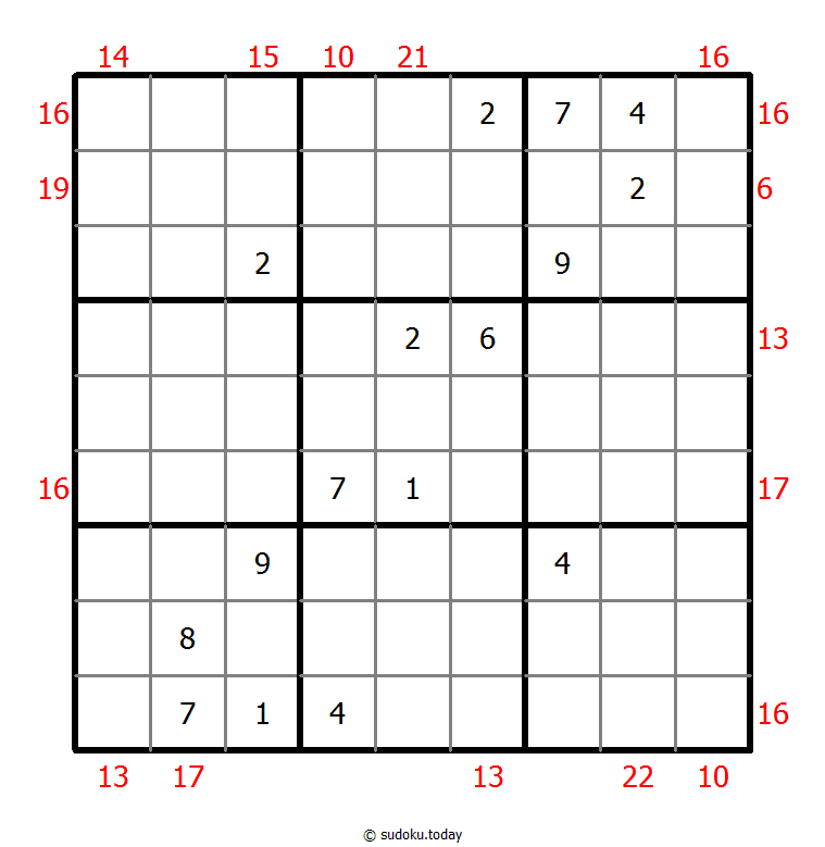 边框和数独 #21913