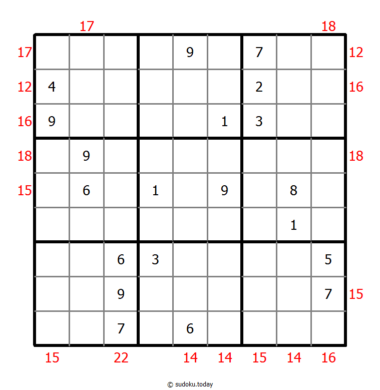 边框和数独 #21921
