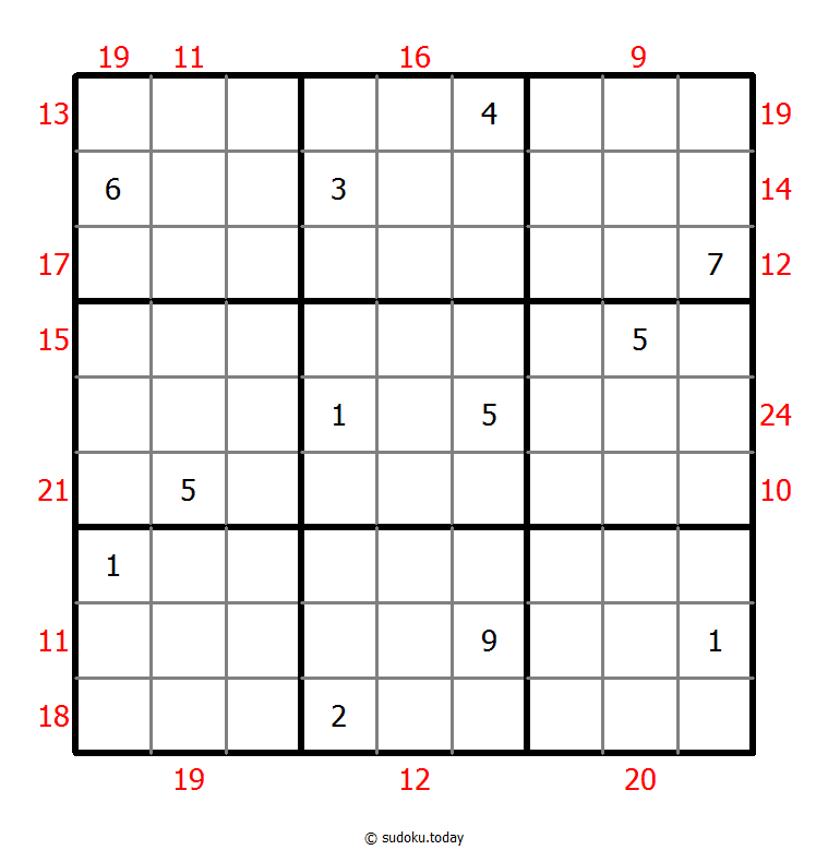 边框和数独 #21922