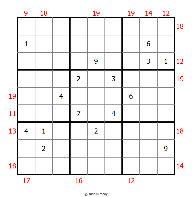 边框和数独 #21923