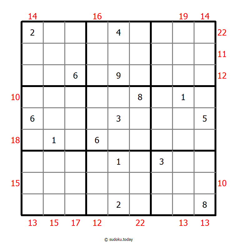 边框和数独 #21929