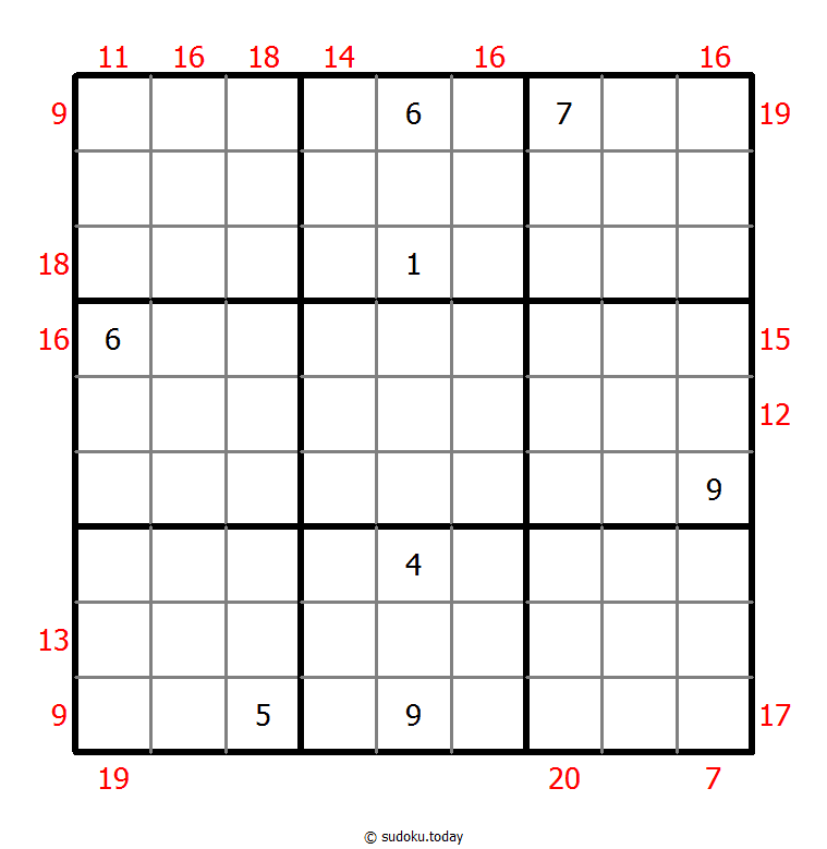 边框和数独 #21940