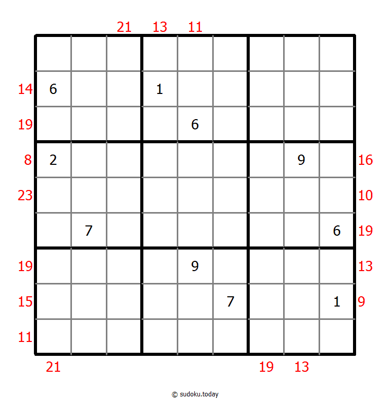 边框和数独 #21944