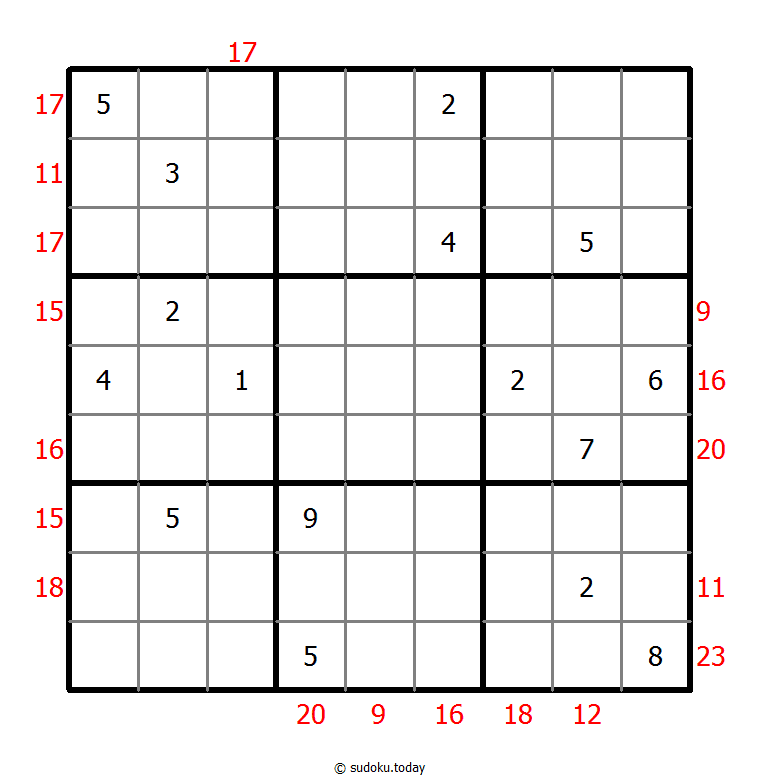 边框和数独 #21946