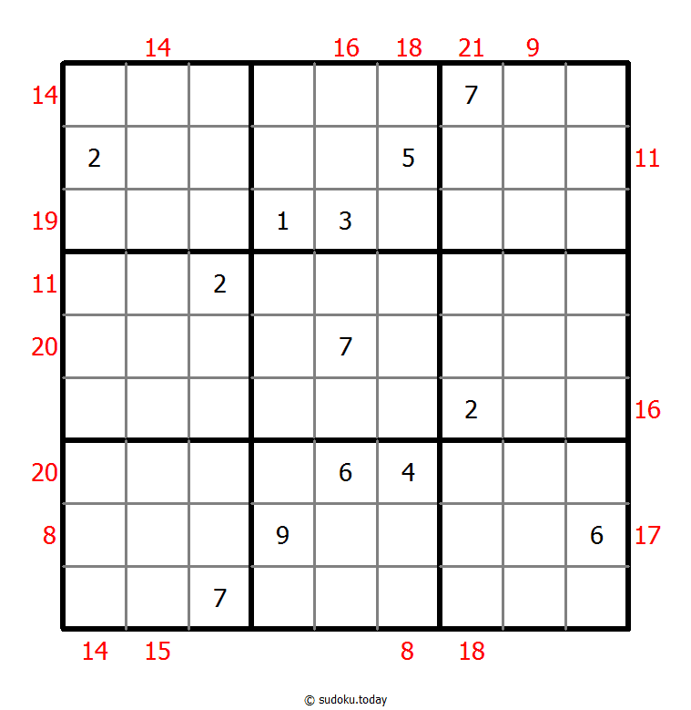 边框和数独 #21947