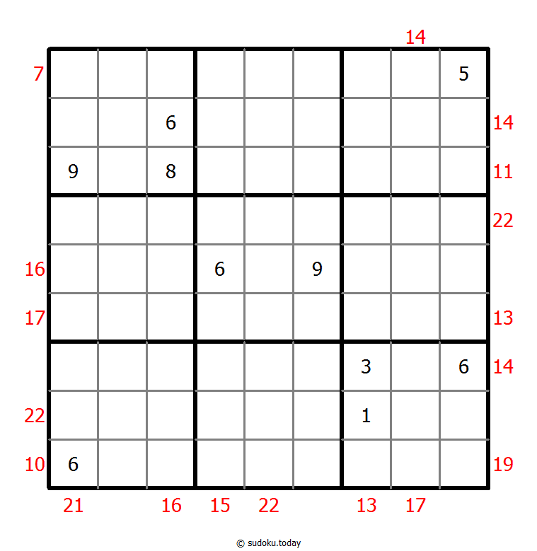 边框和数独 #21950