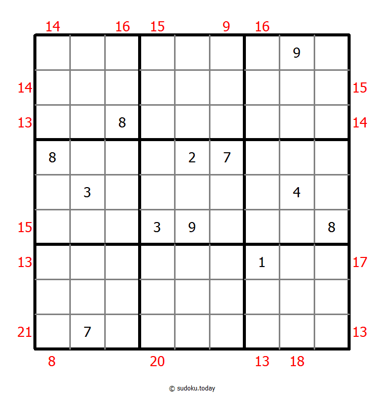 边框和数独 #21951