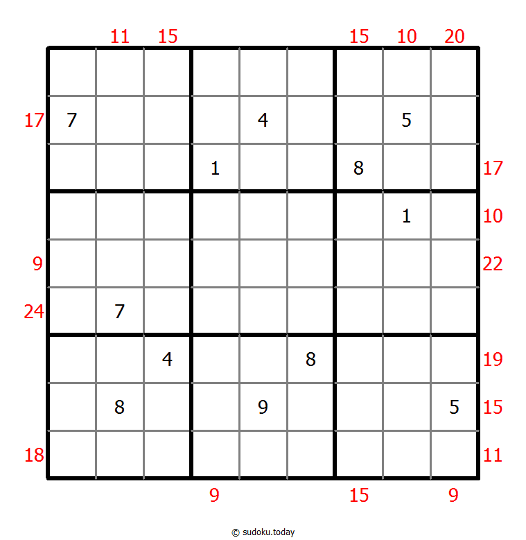 边框和数独 #21955