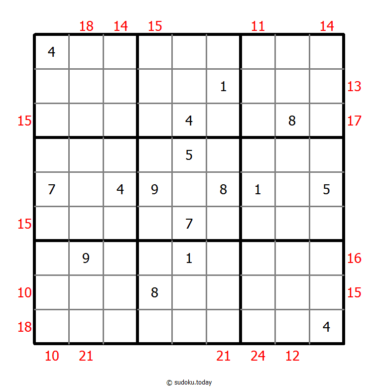 边框和数独 #21958