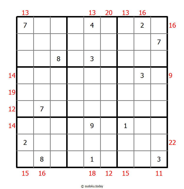 边框和数独 #21970