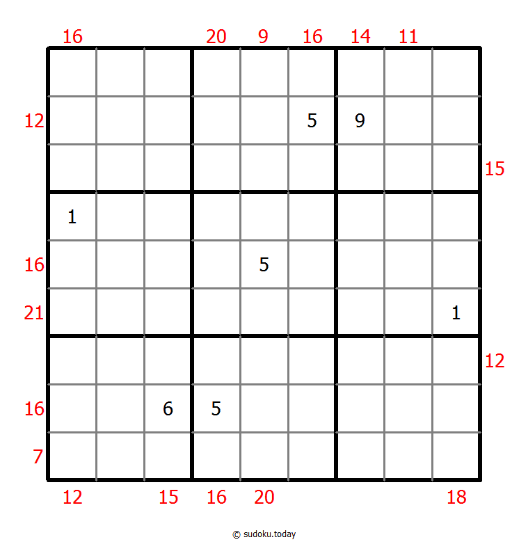 边框和数独 #21984