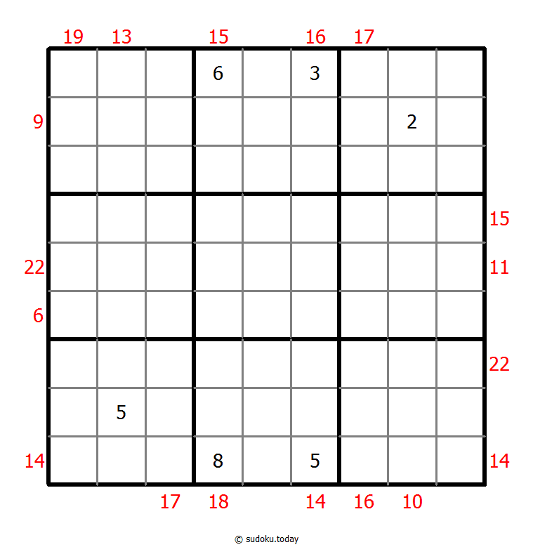边框和数独 #22000