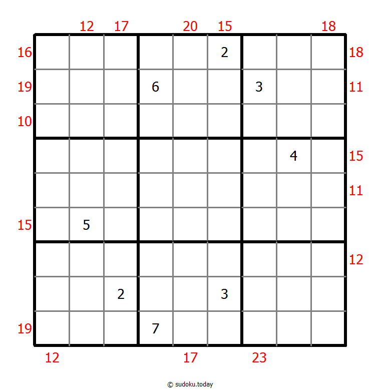 边框和数独 #22023