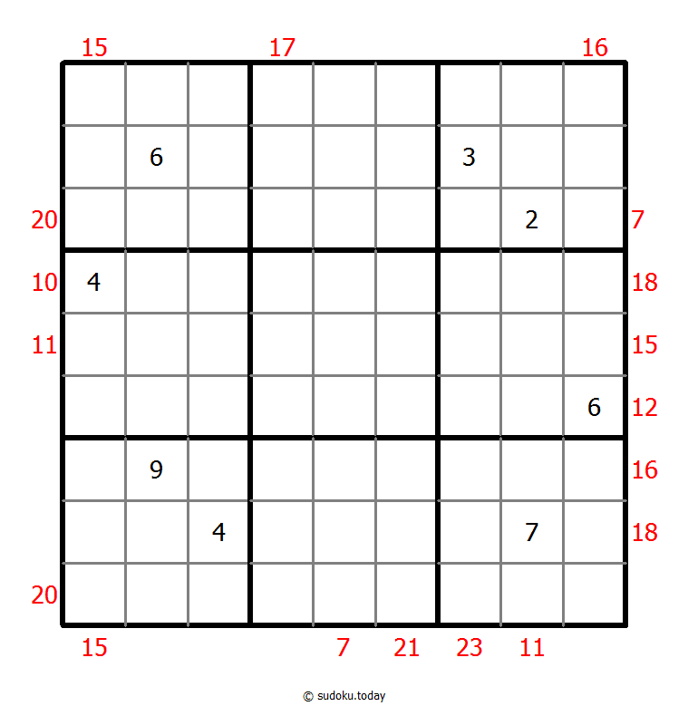 边框和数独 #22040