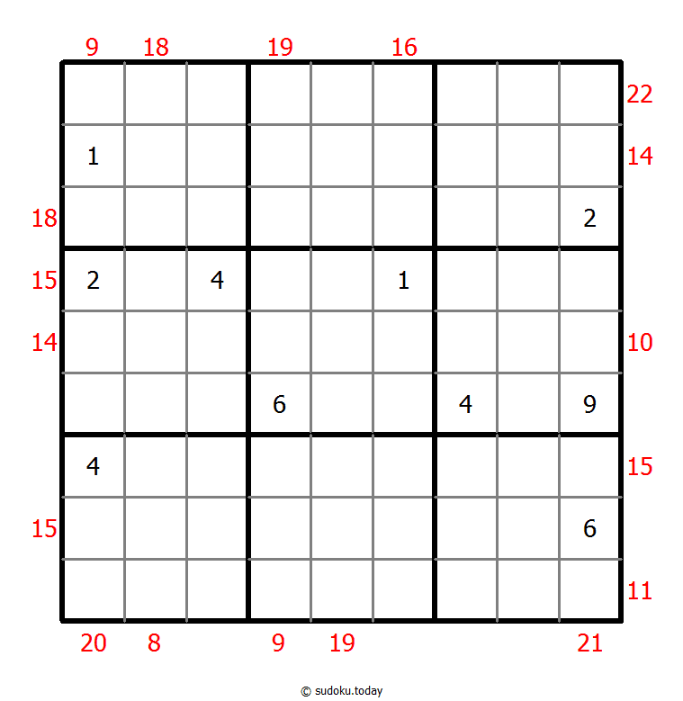 边框和数独 #22079