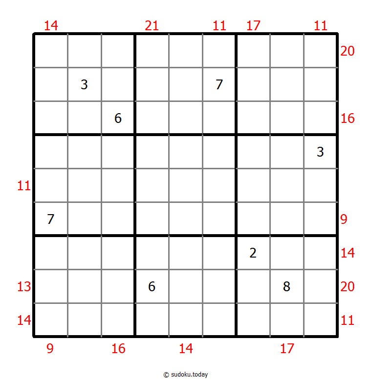 边框和数独 #22090