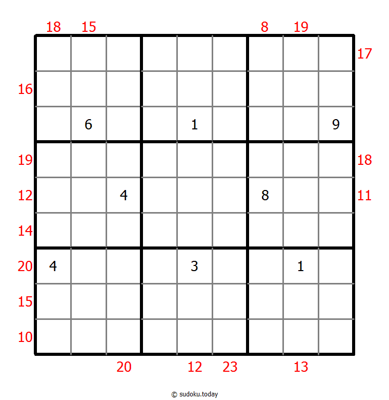 边框和数独 #22100