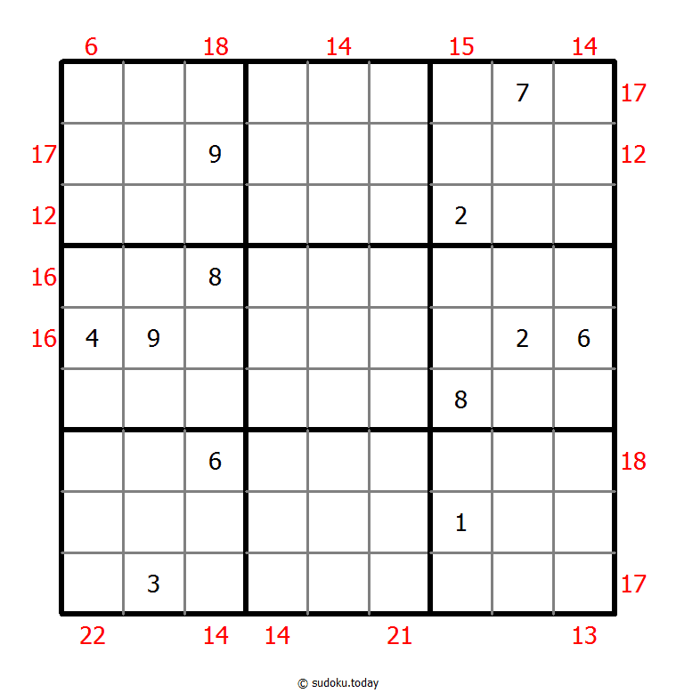 边框和数独 #22155