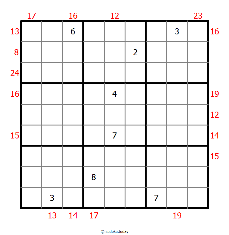 边框和数独 #22162