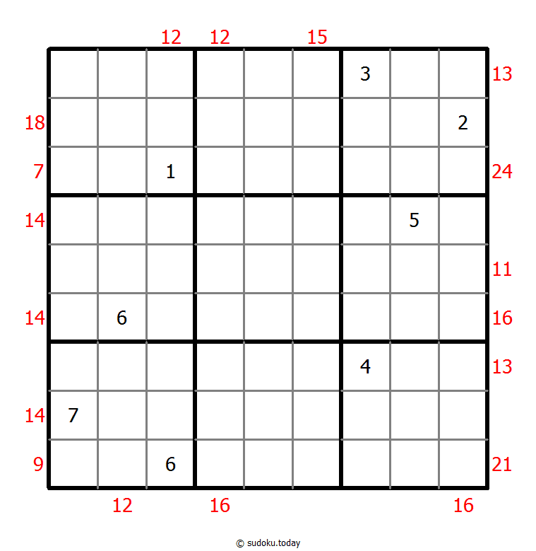 边框和数独 #22184