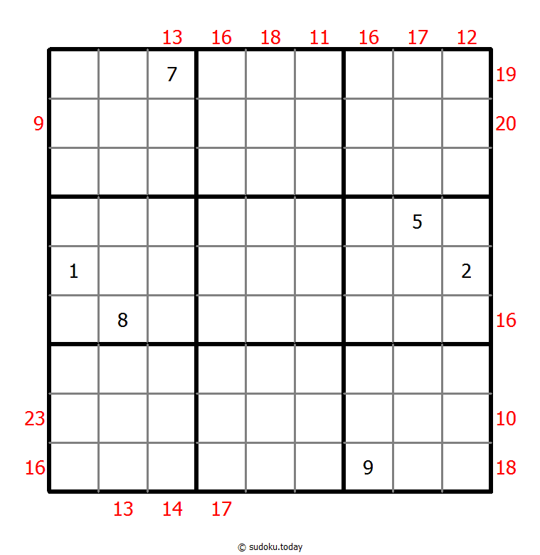 边框和数独 #22189