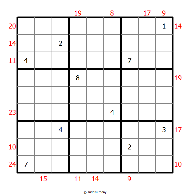 边框和数独 #22197