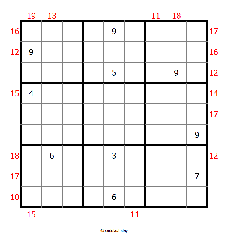 边框和数独 #22213