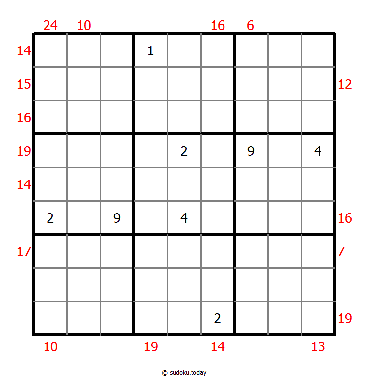 边框和数独 #22224