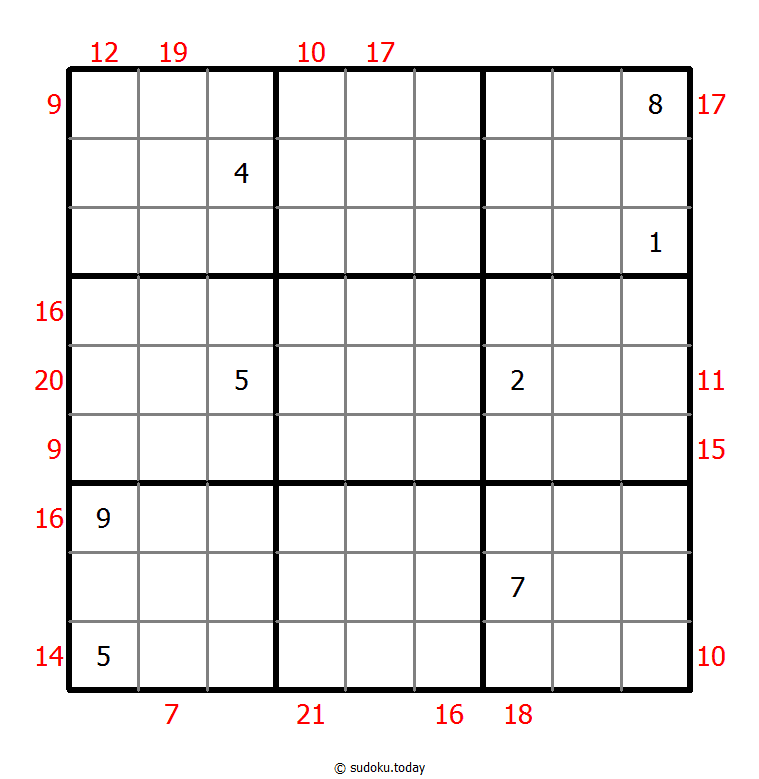 边框和数独 #22230