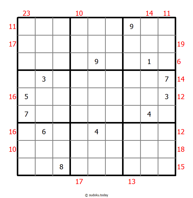 边框和数独 #22244