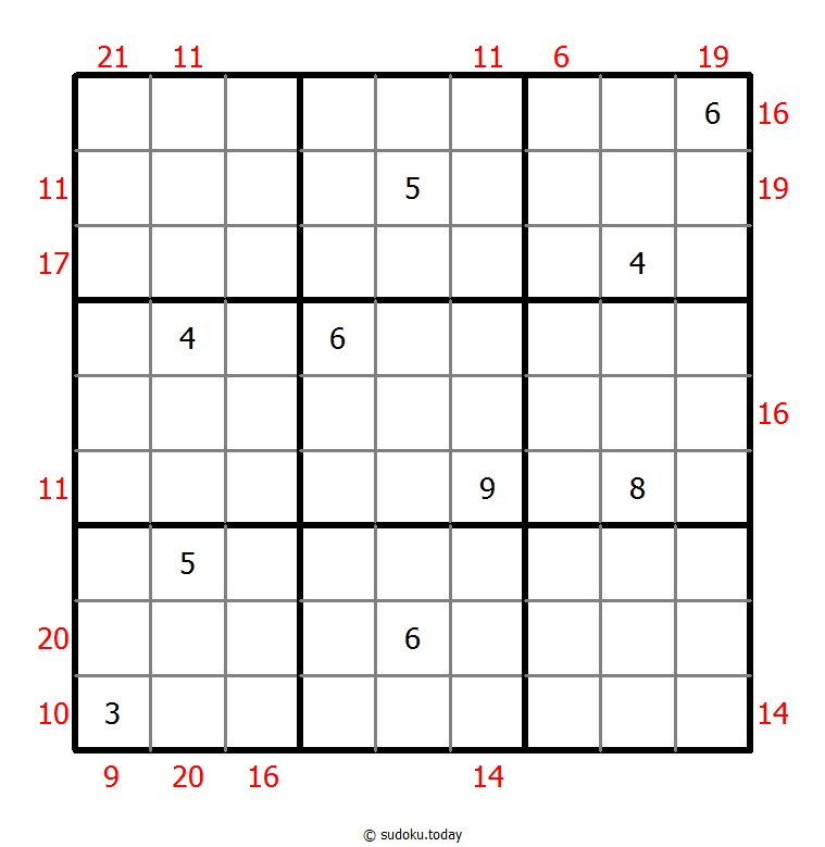 边框和数独 #22254