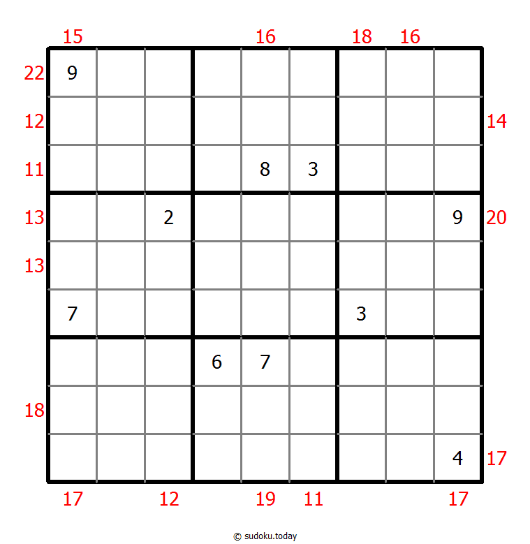 边框和数独 #22264