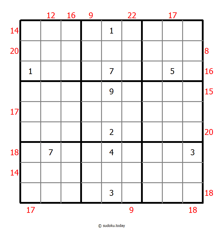 边框和数独 #22277