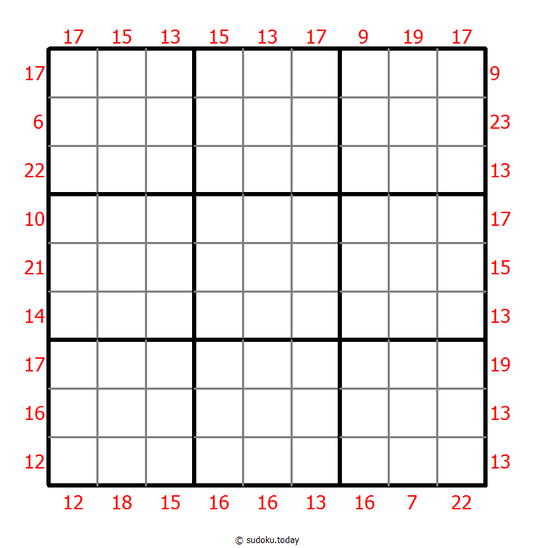 边框和数独 #21529