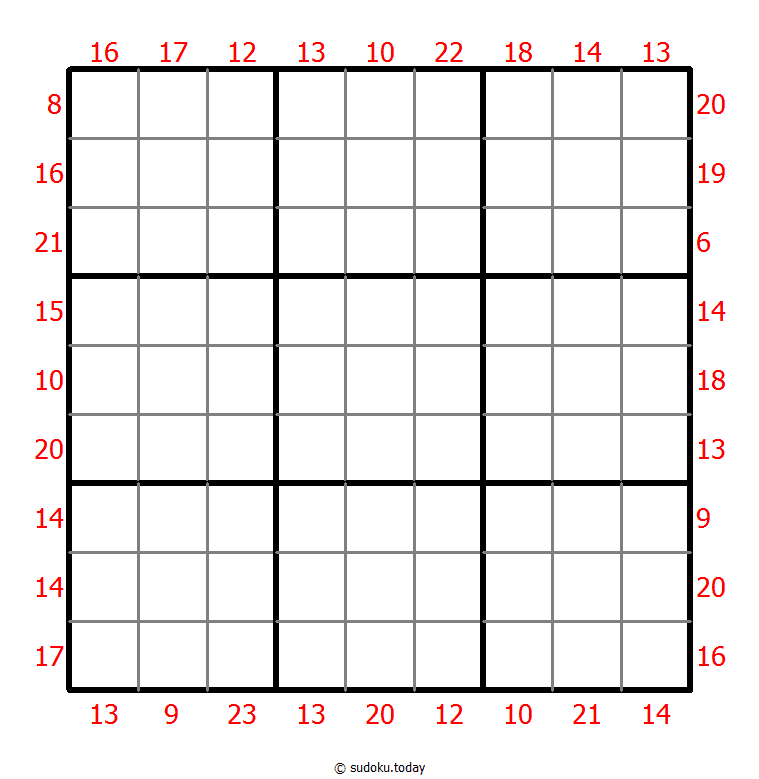 边框和数独 #21556
