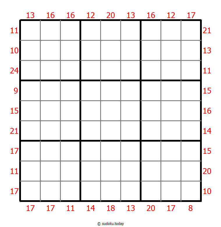 边框和数独 #21565