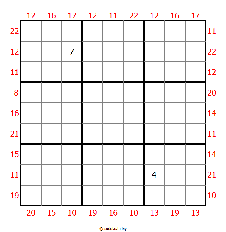 边框和数独 #21593