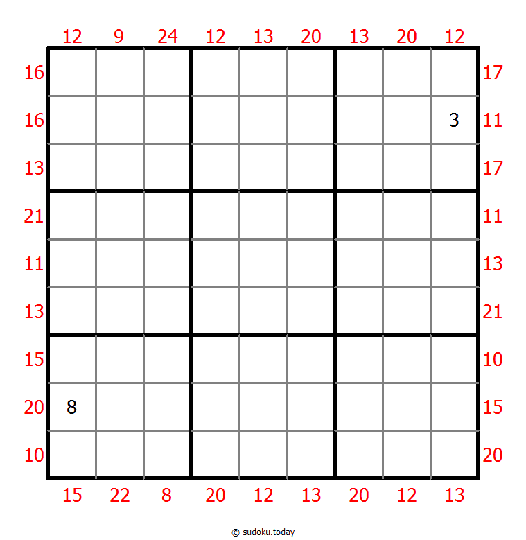 边框和数独 #21596