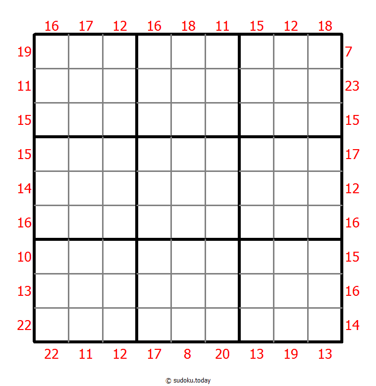 边框和数独 #21603