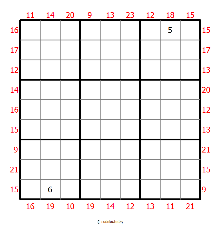 边框和数独 #21604